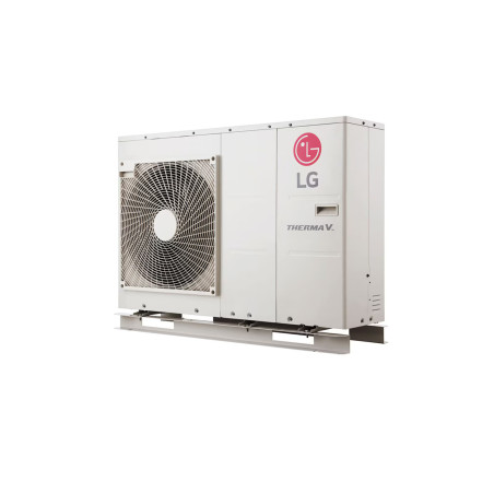 GROUPE EXTERIEUR PAC AIR/EAU TRIPHASE LG HU123MA.U33